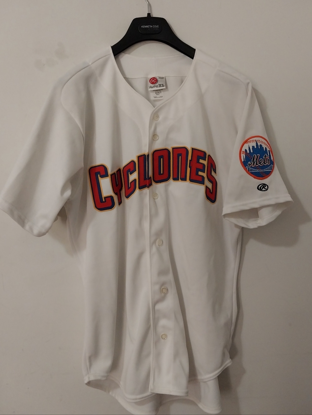 Rawlings Vtg. Brooklyn Cyclones Home Jersey Size Xl